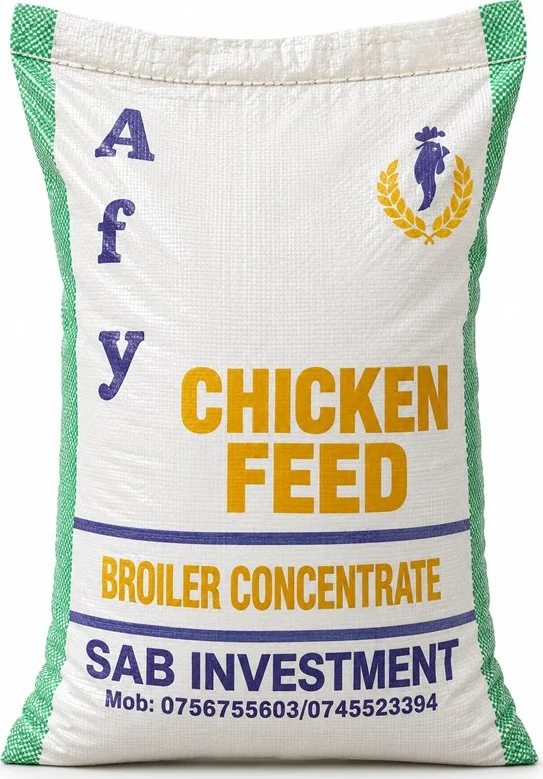 Mfuko halisi wa SAB FEED Broiler Concentrate — 25 kg